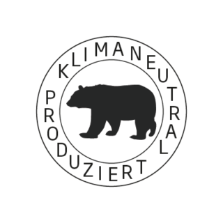 Logo Klimaneutral Kampagne Eisbär