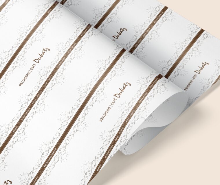 Markenentwicklung, Fotografie und Design für Dukatz Cafe und Patisserie in München