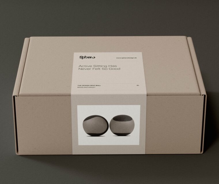 Sphero Sitzball Design Verpackung