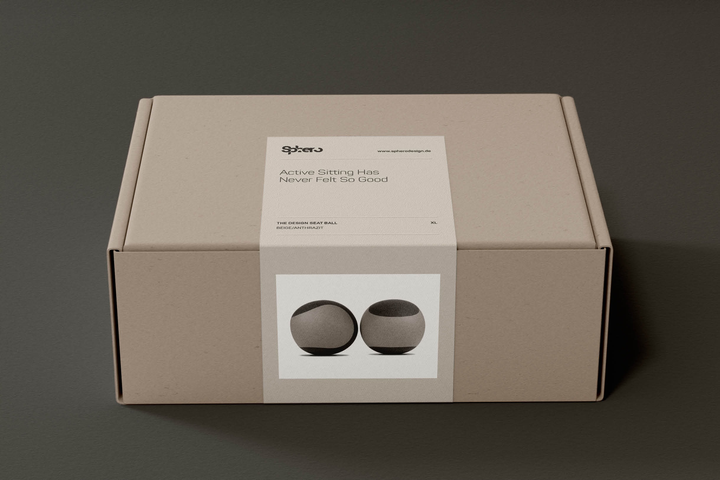 Sphero Sitzball Design Verpackung